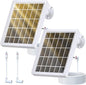 Solar Panel Charger for Ring Camera，Spotlight Cam Plus/Pro and Stick Up Cam Battery, 6V 3W 13.1Ft Fast Charging Cable