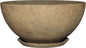 Classic Home and Garden Rosie Modern Planter w/Drainage - Contemporary Planter Bowls - Shallow Round Vases for Small Plants - Versatile Indoor & Outdoor Pots (10” Earth)
