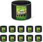 Delxo Garden Grow Bags 1 Gallon 10 Pack Plant Growing Bags Small Fabric Pots for Planting, Vegetable