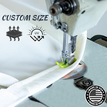 LOVE STORY Right Triangle 12'x24'x26.8' Waterproof Sun Shade Sail Canopy UV Block for Outdoor Patio Backyard Carport,Fruit Green(We Make Custom Size)
