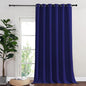 NICETOWN Blackout Curtains & Drapes - Privacy Thermal Efficiency Backdrop Curtains for Bedroom Room Divider Living Room Patio Sliding Glass Door, Wide 80 x Long 144 inch, Navy Blue, 1 Panel