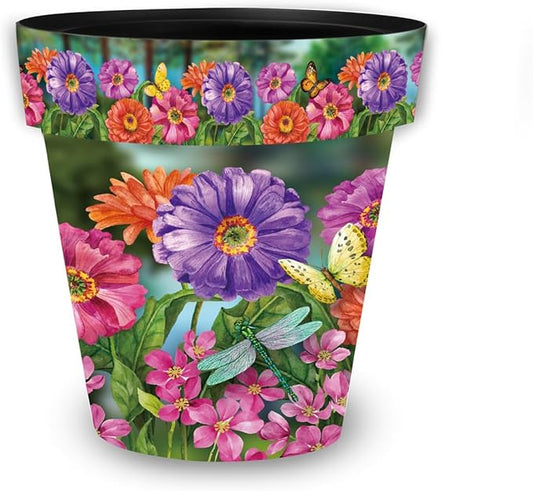 Briarwood Lane Zinnias in Bloom Medium Planter