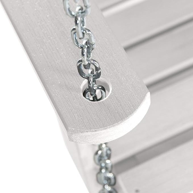 highwood Weatherly Porch Swing, 4 Feet, White