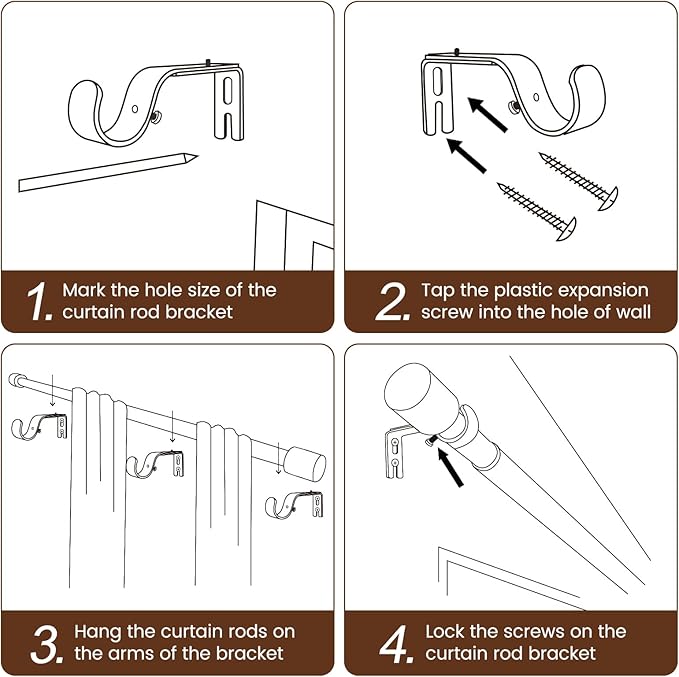 1” Diameter Silver Curtain Rods Itself is 30 to 90 inch, 1 Pack Fit 30-84 inch Windows with Heavy Duty Adjustable Rod 1 Inch Diameter Splicing Metal Extra Long Curtain Rod