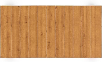 Modway Tahoe Acacia Wood Rectangular Outdoor Patio Coffee Table in Natural - Ideal as Garden Coffee Table or Porch Table