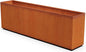 Plantercraft Large Rectangular Planters for Outdoor Plants – 96x18x30 Corten Steel Planter | Extra Large Outdoor Planters for Patio Divider or Tall Raised Garden Bed | Heavy Duty Metal Planter Box