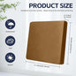 Stretch-Fit Outdoor Cushion Covers in Camel, Set of 8