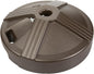 US Weight Durable Fillable Umbrella Base for Patio Table - 50 Pound Capacity Heavy Duty Adjustable Stand for Outdoor Umbrellas - Made in The USA