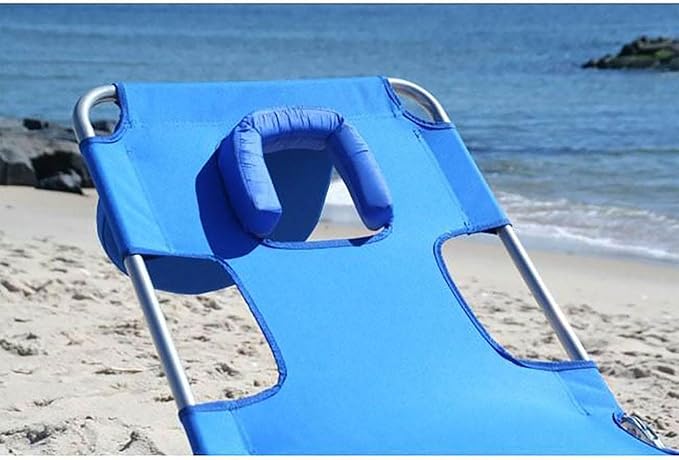 Ostrich the Original Chaise 72 x 22 Inch Lounge Portable Reclining Lounger, Outdoor Patio, Beach, Lawn, Camping, or Pool Tanning Chair, Aqua