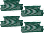 80 Pcs Plant Support Clips,Flower and Vine,Garden Tomato Plant Support Clips for Supporting Stems,Vines Grow Upright Climbing,Tool for Straightening,Tomato Cage,Trellis. 2 Sizes in one Pack