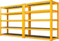 REIBII Garage Shelving Load 3200LBS, 5-Tier Storage Shelves, Adjustable Heavy Duty Metal Shelving Unit for Pantry, Basement, Warehouse, 72" H x 36" W x 16" D, 2PC
