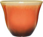 Classic Home and Garden Honeysuckle Resin Planters - Lightweight Indoor & Outdoor Plant Pots - UV-Resistant Plastic Flower Pots - Pot Planters for Flowers & Herbs (13" Tequila Sunrise)