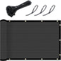 UPGRADE Fence Privacy Screen 8' x 25' Fence Commercial Shade Cover with Brass Grommets Heavy Duty Perfect for Outdoor Back Yard-Dark Grey, Customizable