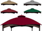 SCOCANOPY Burgundy Ripstop Replacement Roof for Lowe's Allen Roth 10X12 Gazebo Model #GF-12S004B-1/ GF-12S004BTO/TPGAZ17-002C