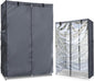 Waterproof Shelf Cover,600D Heavy Duty Dustproof Storage Wire Rack Covers,Outdoor Shelving Covers for Wire Shelves with Zipper 36''x18''x72'',Clear Front.