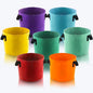 10 Gallon Grow Bags, 7 Pack Colorful Fabric Plant Pots with Handles for Garden and Outdoor Planting
