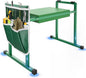 FLINTER Garden Kneelers Seat, Stable and Save Tip-Resistant Design 10.2" Wider Garden Kneeler and Seat with Handle, Heavy Duty Gardening Stool for Seniors, Gardening Weeding Bench for Parents - Green
