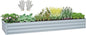 Planter Raised Beds Raised Garden Bed for Gardening Garden Boxes Outdoor Metal Raised Garden Beds, 8x2x1 FT Galvanized Grey