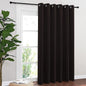 NICETOWN Blackout Sliding Door Curtains 84 Inch Length, Extra Wide Room Divider Grommet Energy Saving Thermal Insulated Curtain for Patio Door Window(W80 x L84, 1 Panel, Toffee Brown)