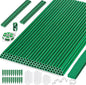Cludoo 232PCS Garden Stakes Set with 70 Sets Fiberglass Plant Stakes Sticks Supports and Accessories, DIY 4ft 5ft 6ft 7ft Tomato Stakes for Tomato,Vegetables, Pepper, Fences Indoor Outdoor Plants
