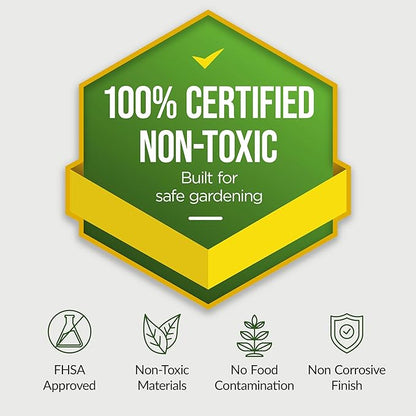 Best Choice Products 4x2x2ft Outdoor Metal Raised Garden Bed, Deep Root Box Planter for Vegetables, Flowers, Herbs, 119 Gallon Capacity, 100% Non Toxic Materials - Burgundy