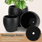 Plant Pots 17.5/14.8/ Set of 3, 12.2 Inch