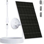 Zivif 7W Solar Panel for Arlo Essential 2K (2nd Gen), Essential XL & Spotlight Cameras, USB-C to Micro USB Charger for 5V Battery Cameras, IP66 Waterproof, 360° Adjustable Mount, 9.8ft Cable