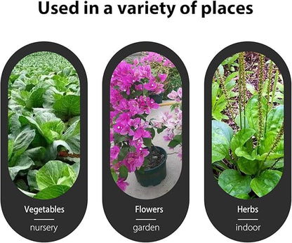 Blue Plant labels,100 Pcs 6 x10cm Plastic Plant T-Type Tags Nursery Garden Labels