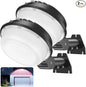 150W LED Barn Light 21000LM Yard Area Light Dusk to Dawn Outdoor Lighting with Photocell 5000K Daylight IP65 Waterproof LED Flood Security Parking Lot Lights for Street Farmhouse Garage, 2 Pack