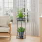 Plant Stand Indoor Outdoor – Metal Planter Holder Shelf Tall Tiered
