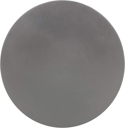 Safavieh Outdoor Collection Athena Modern Concrete Dark Grey Round 17.7-inch Accent Table