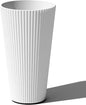 Veradek Demi Series Tall Planter for Porch, Patio, Backyard | Durable Plastic-Concrete Material | Modern Décor for Tall Plants, Grasses