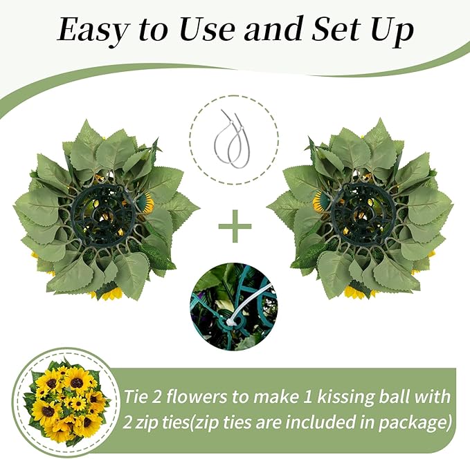 Artificial Flowers: Yellow Silk Sunflower Centerpieces, 6 Blooms