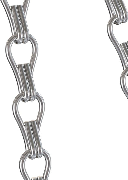 garini 3 Pack, 23 Inch Hanging Baskets Chain, Hanging Chains with Hooks Flower Pot Chain Replacement Plant Hangers for Planters, Bird Feeders and Lanterns(Silver)…