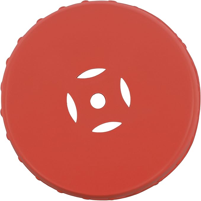 Decorative Garden Stool, Matte Coral Ceramic Plant Stand, 16 Inch