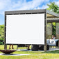 Artpuch Outdoor Pergola Shade Cover 9' X 15' Sun Shade Cloth with Grommets, 90% UV Protection Canopy Patio Privacy Screen (Customized Available) GN107, White