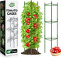 Halatool 2 Pack Tomato Cages for Garden,Up to 48in Adjustable Tomato Cage, Garden Stakes Tomato Trellis for Pots, Tomato Plant Support for Raised Garden Bed & Climbing Vegetables Flowers