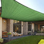 LOVE STORY Custom Size 5'x8' Piquant Green Sun Shade Sail Rectangle UV Block Canopy Patio Sail Sunshades Fabric for Outdoor Garden Carport (We Make Custom Size)