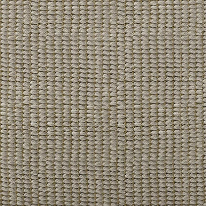 SIMPLIHOME Zelma Square Pouf – 18 inch Wide Upholstered PET Polyester Ottoman in Cream and Natural, Boho Indoor/Outdoor Footstool or Extra Seating for Living Room, Bedroom, or Patio, Assembled