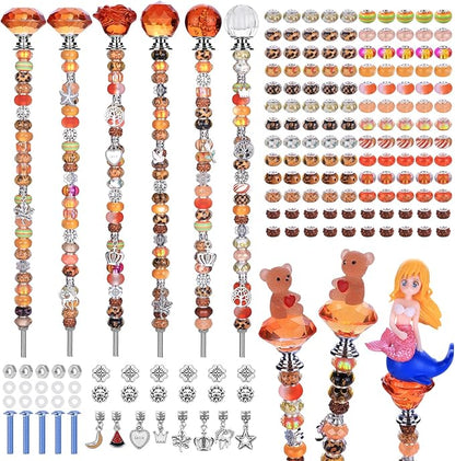 Decorative Garden Stakes, 158 Pieces DIY Fairy Wand Craft Kit