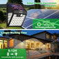 Solar Lights Outdoor – 72 LED Motion Sensor Wall Light