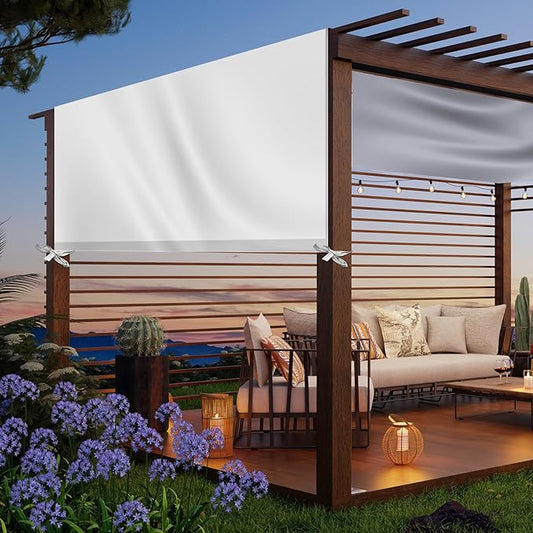 Universal Pergola Replacement Canopy Outdoor Canopy Shade Cover Waterproof Shade Top Cover for Outdoor Patio Porch Backyard (14 x 10 ft,Beige)
