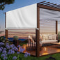Universal Pergola Replacement Canopy Outdoor Canopy Shade Cover Waterproof Shade Top Cover for Outdoor Patio Porch Backyard (14 x 10 ft,Beige)