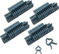 Sago Brothers 80 PCS Plant Clips Garden Clips for Tomato Cage, Tomatoes Clips Plant Support Clips for Bamboo Stakes, Climbing Plants, Vines, Gentle Plant & Flower Trellis Clips for Plant Stalks, Stems