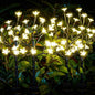 Solar Garden Lights Outdoor,Solar Lights Outdoor Decorative Waterproof for Outside 6Pack, 120Led Solar Flowers Garden Decor, Yard Pathway,Patio Fairy Decorations,Gardening Gifts for Women Mom