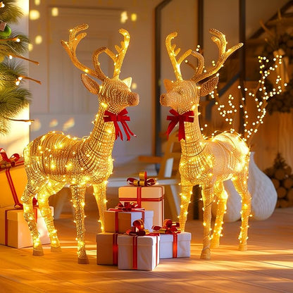 Fairy Lights Plug in, 99Feet 300LEDs Warm White String Lights, Waterproof Flexible Silver Wire Starry Lights for Bedroom Dorm Wedding Garland Wreath Wall Mason Jar Indoor Outdoor Christmas Tree