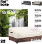 Sofa Cover for 3-Seater Patio Couch, Waterproof Oxford Fabric