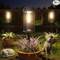 Solar Pathway Lights Outdoor, 12 Pack Bright Solar Lights Outdoor, Auto On/Off, IP65 Waterproof Landscape Lighting for Yard Patio Walkway Driveway Pathway (Warm White)