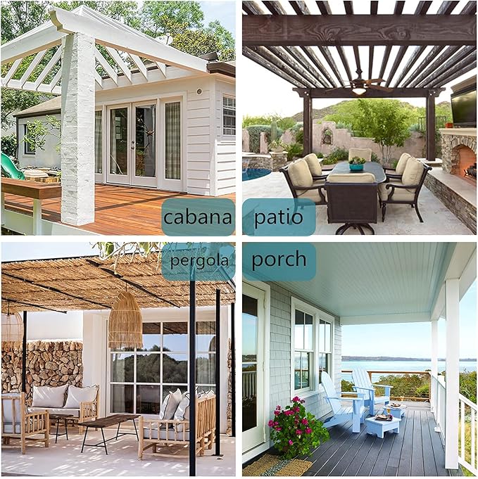 BONZER Outdoor Waterproof Curtains for Patio Wide Grommet Light Filtering Outside Curtains for Gazebo, Porch, Pergola, Pavilion, 1 Panel, 110W x 108L inch, Silver