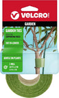 Velcro Brand ONE-WRAP Ties | Tree and Plant Supports for Effective Growing | Strong Gardening Grips are Reusable and Adjustable | Cut-to-Length, 18 ft x 2 in, Green-Recycled Plastic